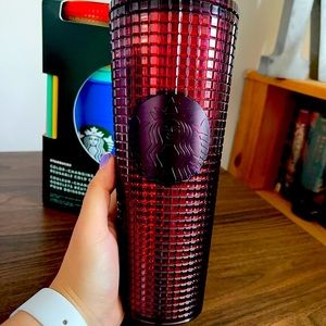 Starbucks grid tumbler